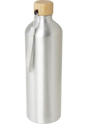 Malpeza 1000 ml RCS certified recycled aluminium water bottle