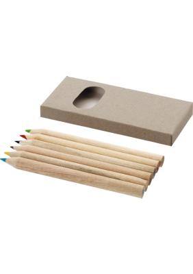 Ayola 6-piece coloured pencil set