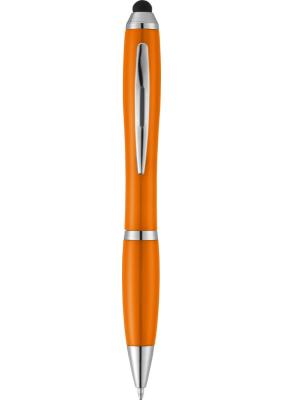 Nash stylus ballpoint pen with coloured grip