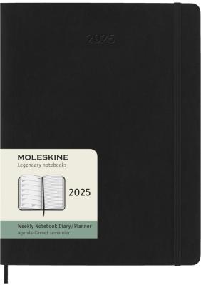 Moleskine soft cover 12 month weekly XL planner