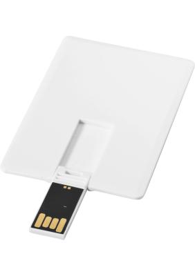 Slim card-shaped 4GB USB flash drive