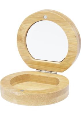 Afrodit bamboo pocket mirror