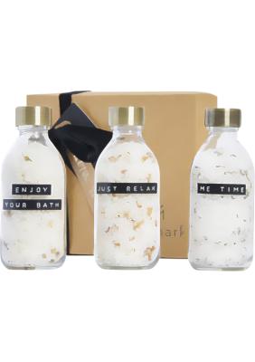 Wellmark Just Relax 3-piece 200 ml bath salt gift set