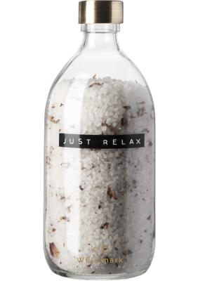 Wellmark Just Relax 500 ml bath salt - roses fragrance